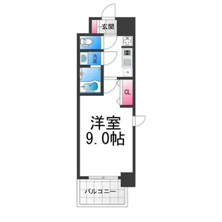 ArtizA堺東【10階】の間取り