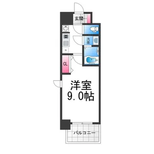 ArtizA堺東【4階】の間取り