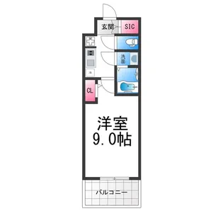 ArtizA堺東【7階】の間取り