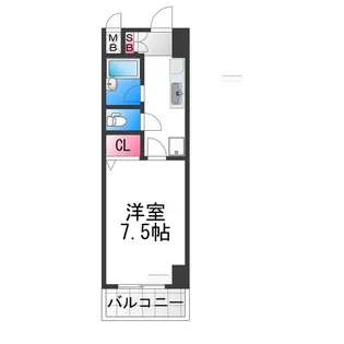 IBC中百舌鳥【406号室】の間取り