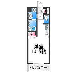 ルミノーサ堺【4階】の間取り