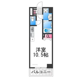 ルミノーサ堺【4階】の間取り