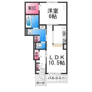 サンリット・レジデンス Ⅰ【1階】の間取り