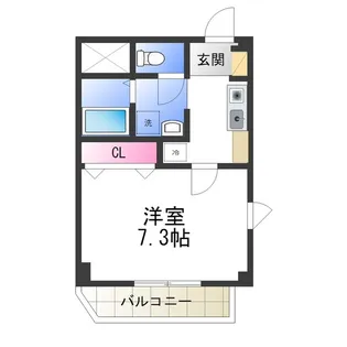 ビアンフェ【2階】の間取り