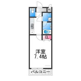 フジパレス愛泉【3階】の間取り
