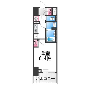 S−RESIDENCE堺湊駅前azure【13階】の間取り