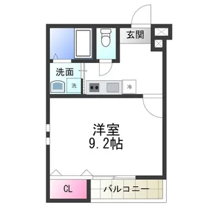 フジパレス堺北長尾イースト【3階】の間取り