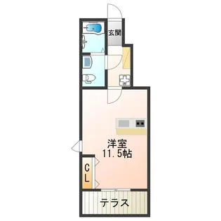 メゾン・ゆう【1階】の間取り