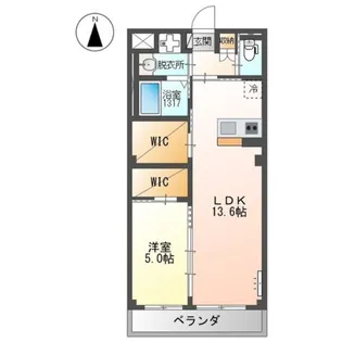 パルティーレ【1階】の間取り