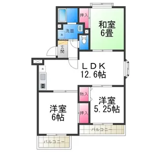 アーバンヒル【3階】の間取り