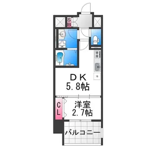 テラ堺市駅【6階】の間取り