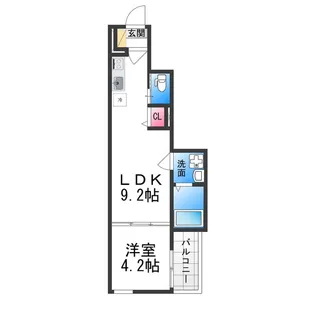 F asecia Phanes【1階】の間取り