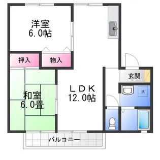 セジュール12【1階】の間取り