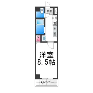 プリヴェ2号館【5階】の間取り