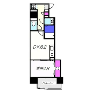 KMレジデンス堺東駅前【904号室】の間取り