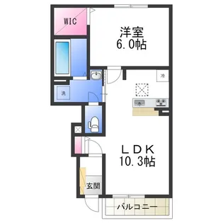 プログレスⅢ【1階】の間取り
