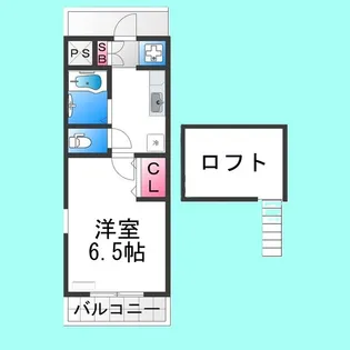 IBC白鷺【2階】の間取り