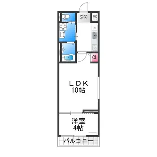 LOVE it 堺東 (ラヴィット)【1階】の間取り