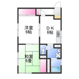 メゾン・ヒロ【2階】の間取り