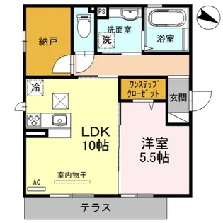 arc en ciel【1階】の間取り