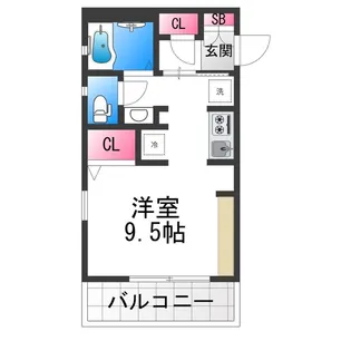 カーサ バウム【2階】の間取り