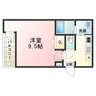 フジパレス堺大浜南町【1階】の間取り