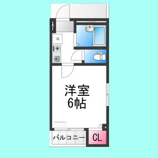 ラピート堺【B1501号室】の間取り