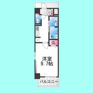 ボヌール・ユニティ【4階】の間取り