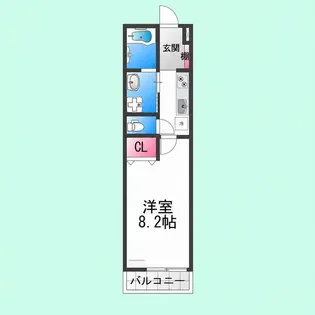 リレックス緑ヶ丘中町【306号室】の間取り
