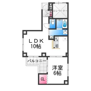 パークTホームズザビエル【9階】の間取り