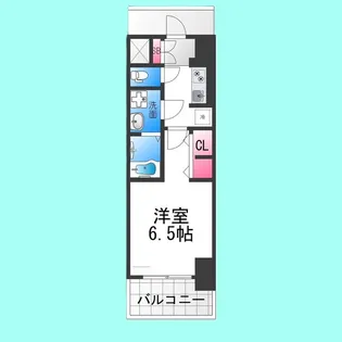 S−RESIDENCE堺blaze【2階】の間取り