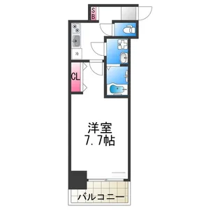 S−RESIDENCE堺市駅前【207号室】の間取り