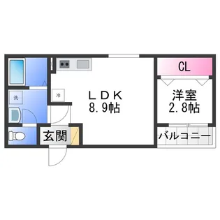 F+style上田3号館【1階】の間取り