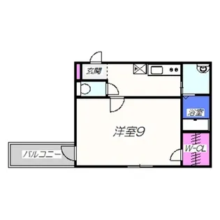 フジパレス堺初芝Ⅵ番館【3階】の間取り