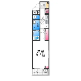 あどばんす蘭【1階】の間取り