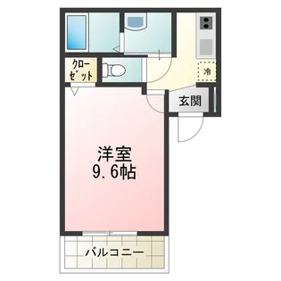 フォーリーブス 33 A棟【201号室】の間取り