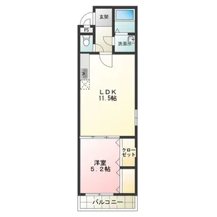 フジパレス堺北花田【2階】の間取り