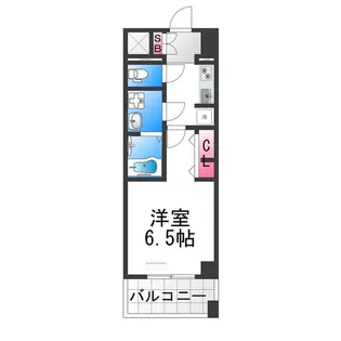 S-RESIDENCE堺altklas【5階】の間取り
