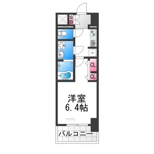 S-RESIDENCE堺altklas【9階】の間取り