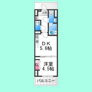 ARCA堺綾之町【10階】の間取り