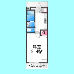 ワンズワン【B215号室】の間取り