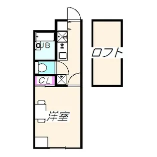 レオパレス賑【104号室】の間取り