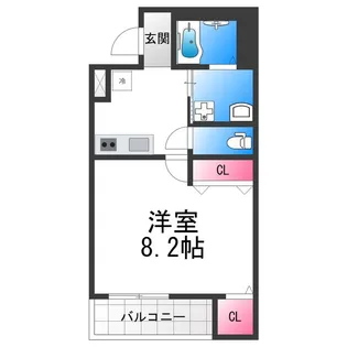 フジパレス堺鳳駅北イースト【1階】の間取り