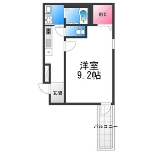 フジパレス堺鳳駅北イースト【1階】の間取り