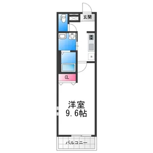 フジパレス御陵通りⅡ番館【1階】の間取り