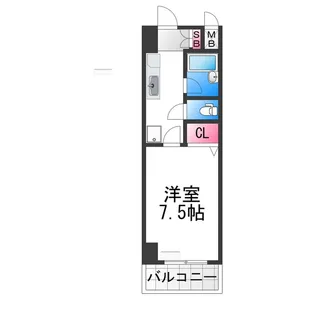 IBC中百舌鳥【203号室】の間取り