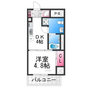 プログレス アペゼ【7階】の間取り