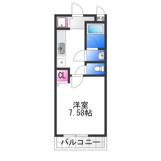 ロイヤルパレス【2階】の間取り