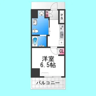 エルプレイス堺【707号室】の間取り