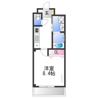 Wabisabi【207号室】の間取り